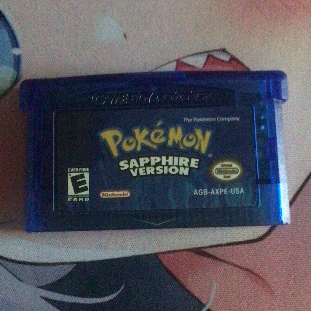 Nintendo Pokémon Sapphire Version - Deep Blue